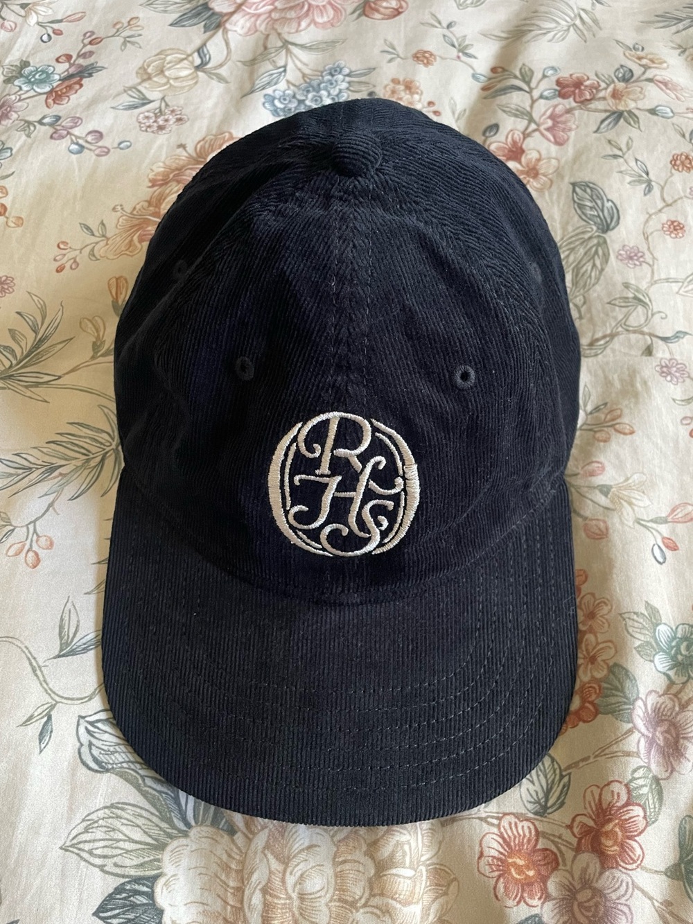 Revolve Black Corduroy Hat